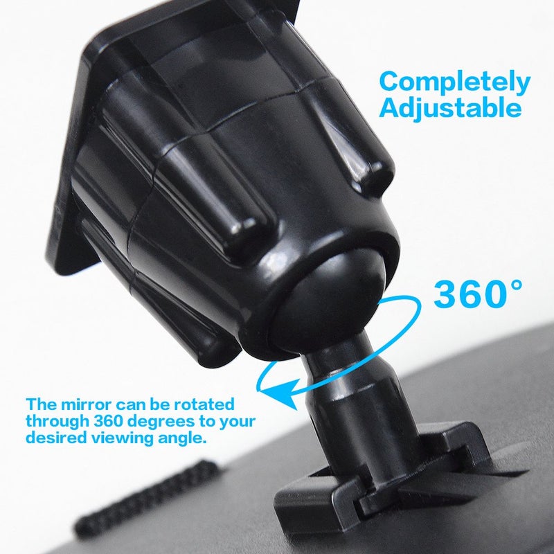 Shynerk Baby Car Mirror  Rear Facing Car Seat Mirror Safety for Infant Newborn  Baby Mirror with Wide Rearview & 360 Rotation  Shatterproof & Easy Assembled Crash Tested - Image 5